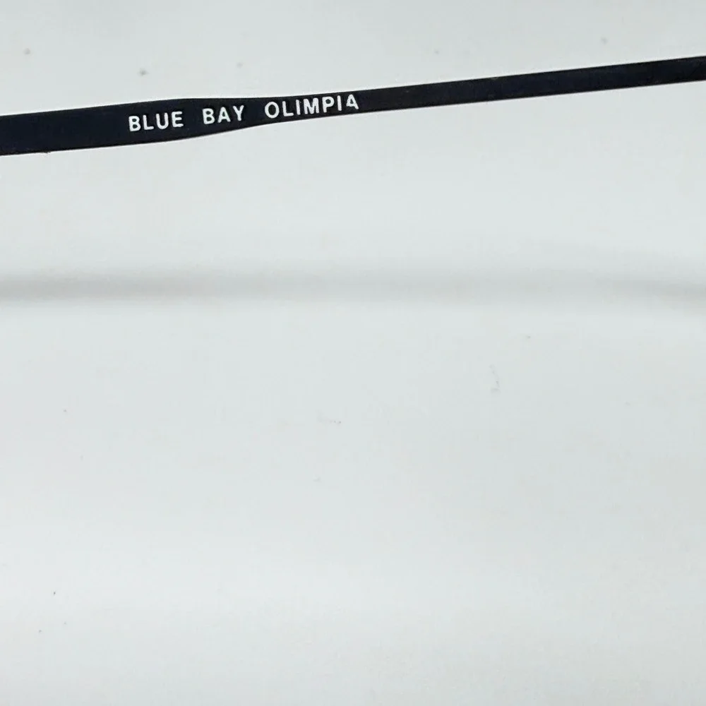 Blue Bay Olimpia Eyeglasses Purple Tortoise Round Frame Japan 3403‎ 45-19